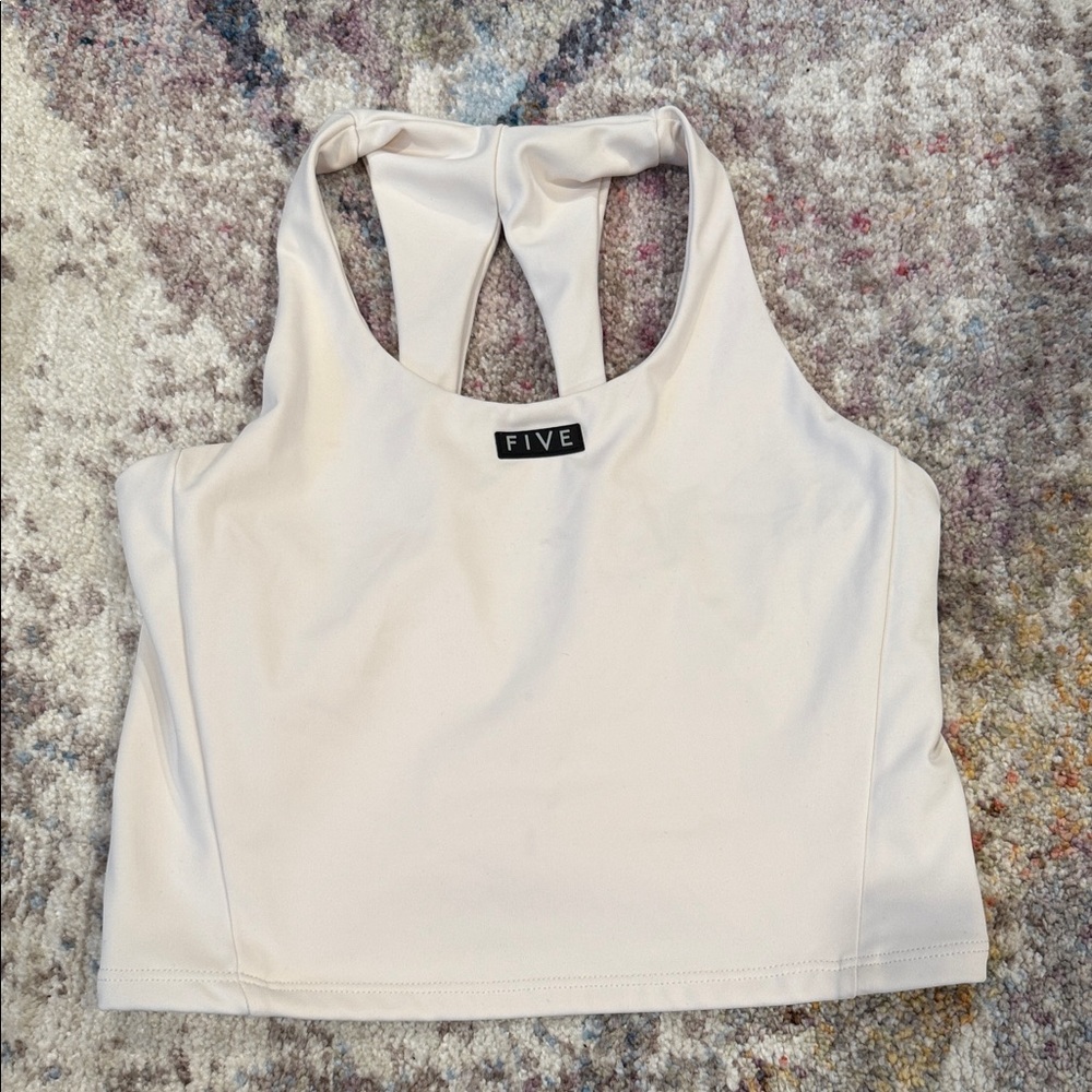FIVE THE LABEL Cream Tank Top